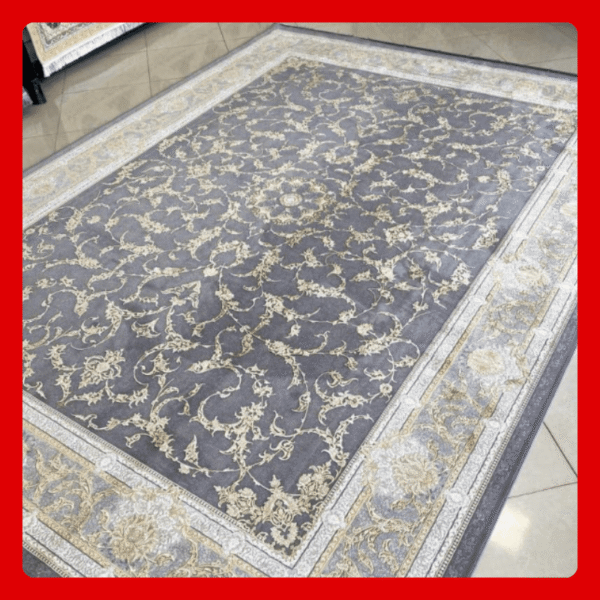 فرش 1200 شانه تراکم 3600 کد 1210 رنگ فیلی